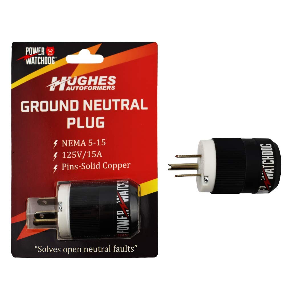 Universal Automotive Power Converter Ground Neutral Bonding Plug For Generators
