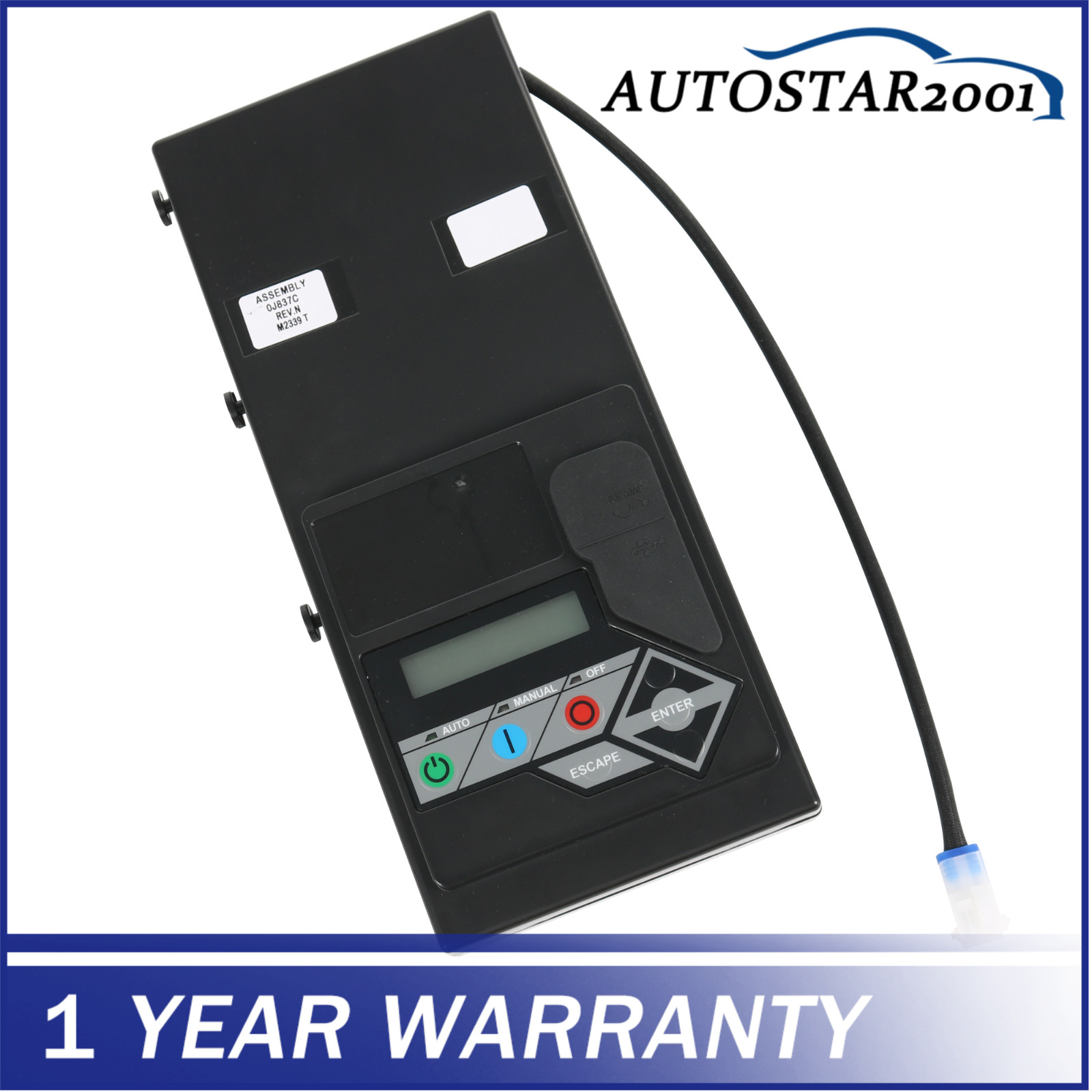 Black Controller Assembly 0J8371C RV Generator Standby HSB AC (PWY) NEW