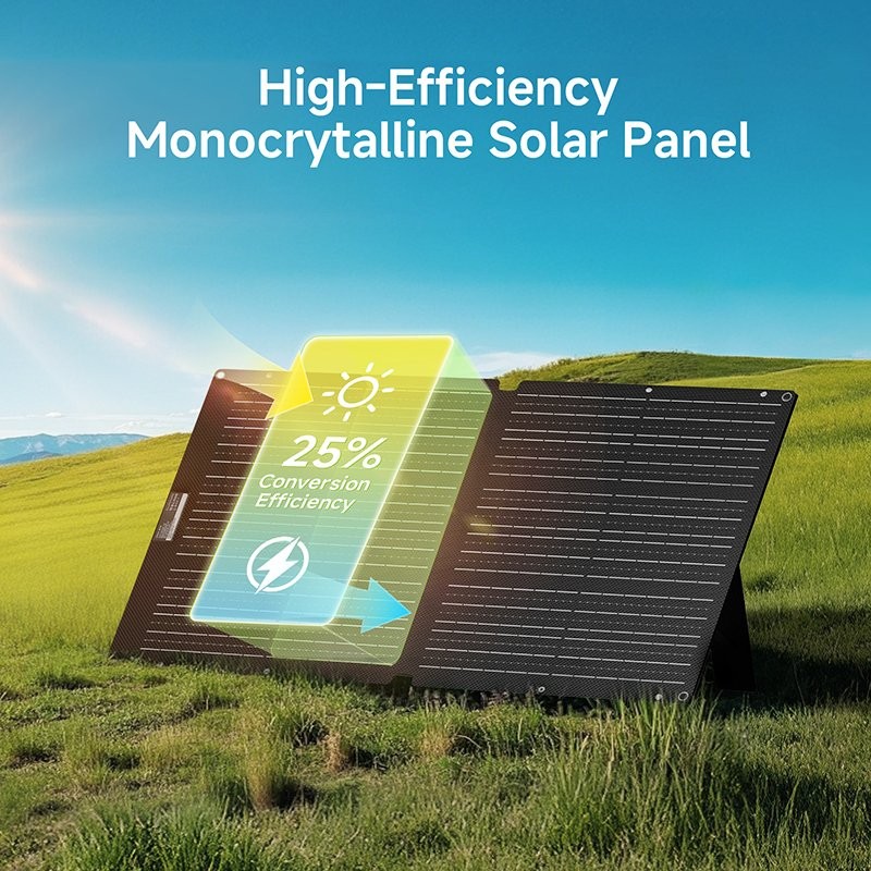 ALLPOWERS SOLAX SE100 Foldable Solar Panel 100W Portable Camping Solar Charger