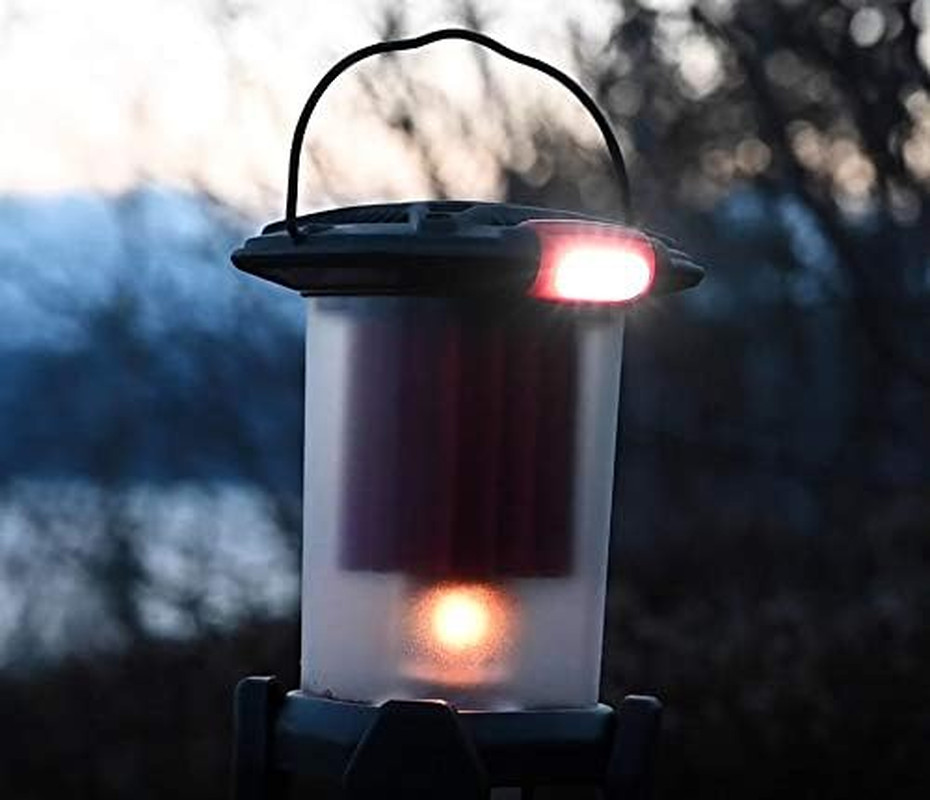 Thermoelectric Oil Lantern; Converts Heat into Electricity to Power Bright LED L