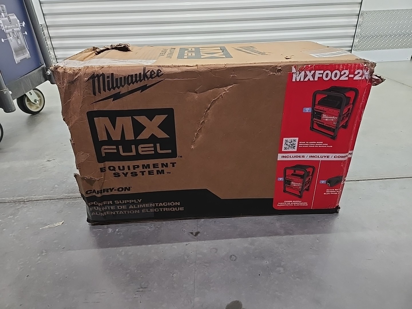 Milwaukee MXF002-2XC MX FUEL CARRY-ON 3600W/1800W Power Supply Generator NEW