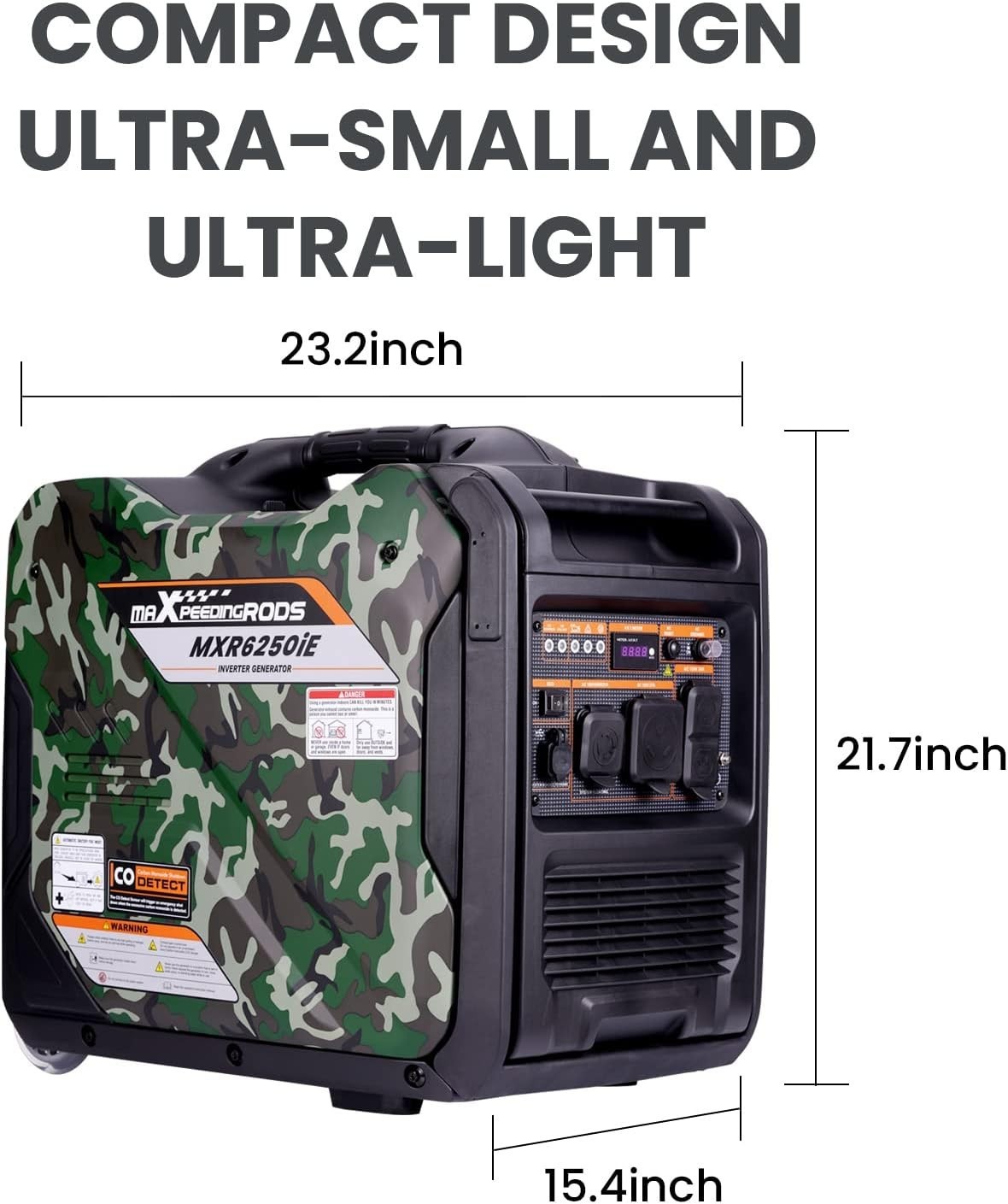 240 Volt. 30 Amp. 5500 Watts. MXR6250iE.