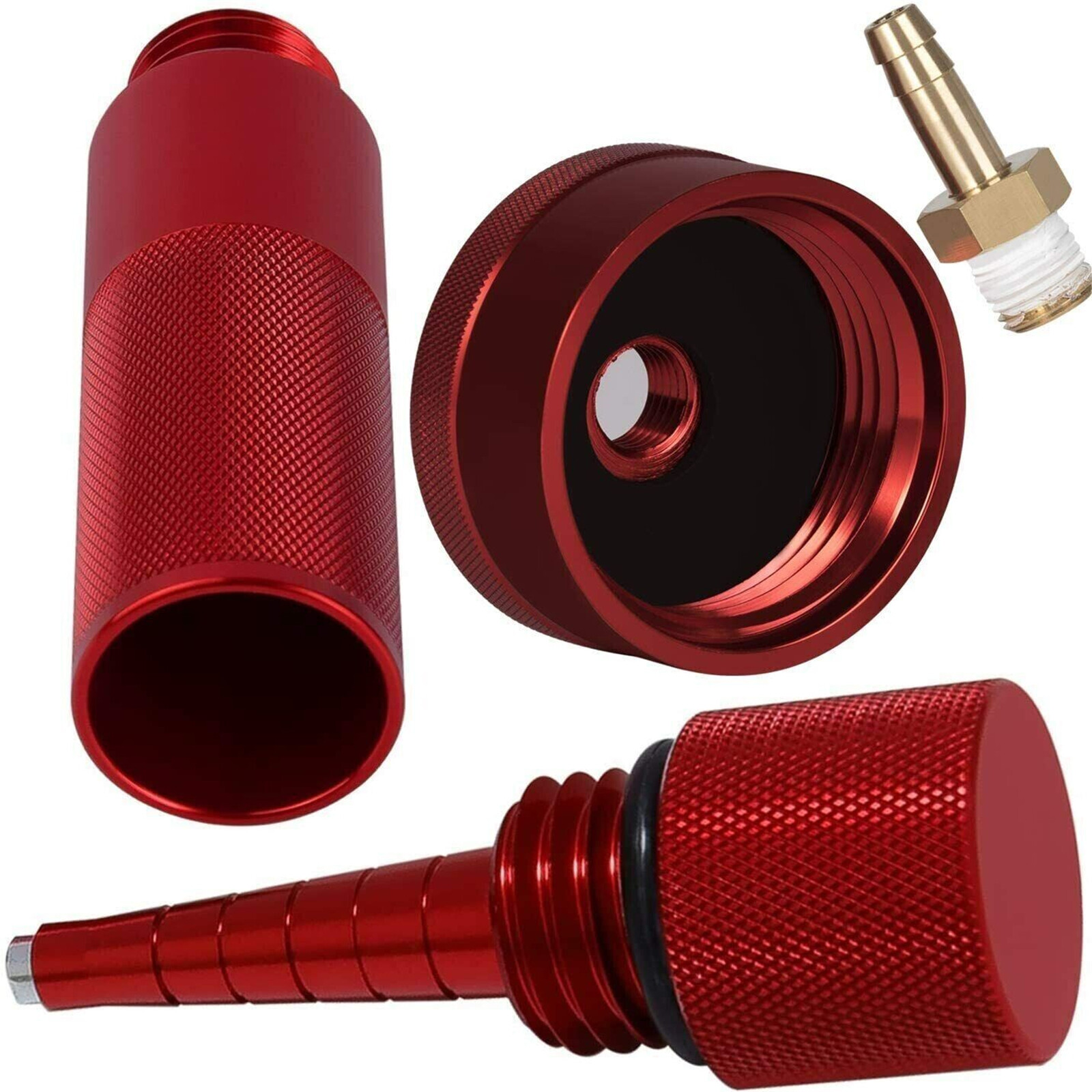 Extended Run Gas Cap Oil Funnel Magnetic Dipstick for Honda EU2000i Generator US