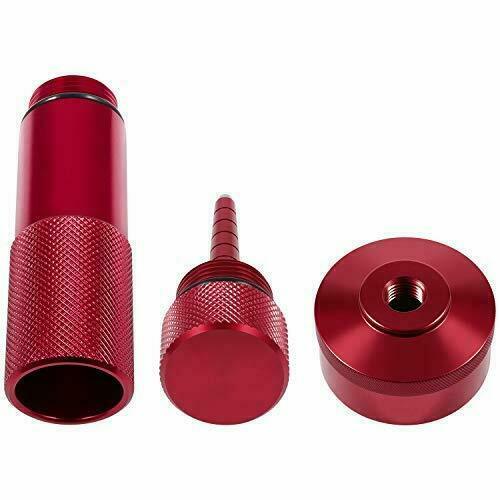 Red Generator Aluminum Extended Run Gas Cap w/ Brass Funnel For Honda EU2200i⏳
