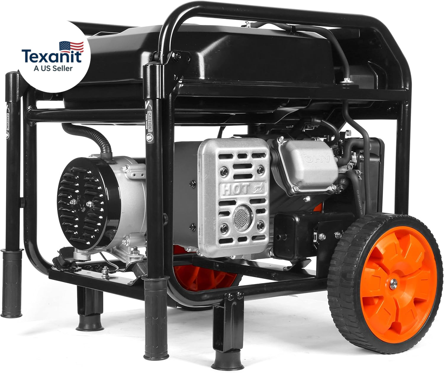 5600-Watt Portable Generator, 224Cc, Transfer-Switch and Rv-Ready (GN5600)