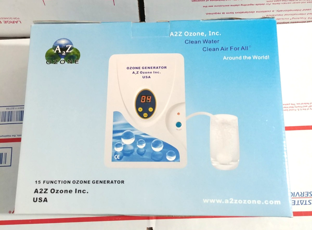 BRAND NEW Aqua-6 Home Ozone Generator Ozonator Water Cleans Fruits Vegetables