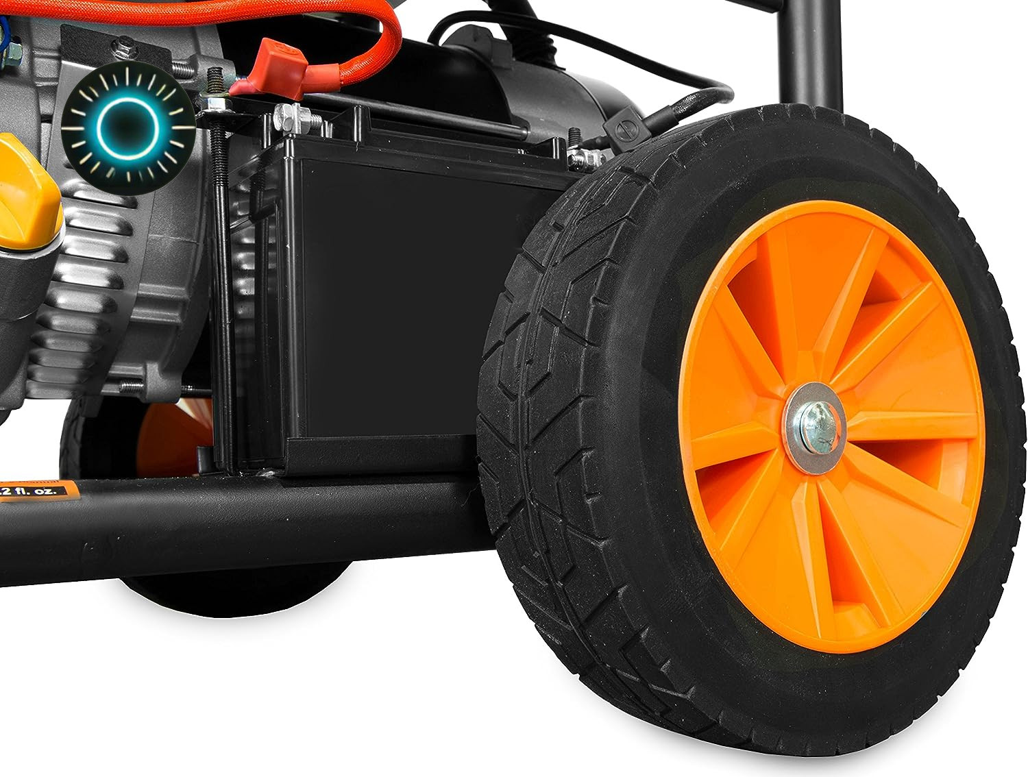 DF475T WEN 4,750-Watt 120V/240V Dual Fuel Portable Generator Wheel Kit Electric