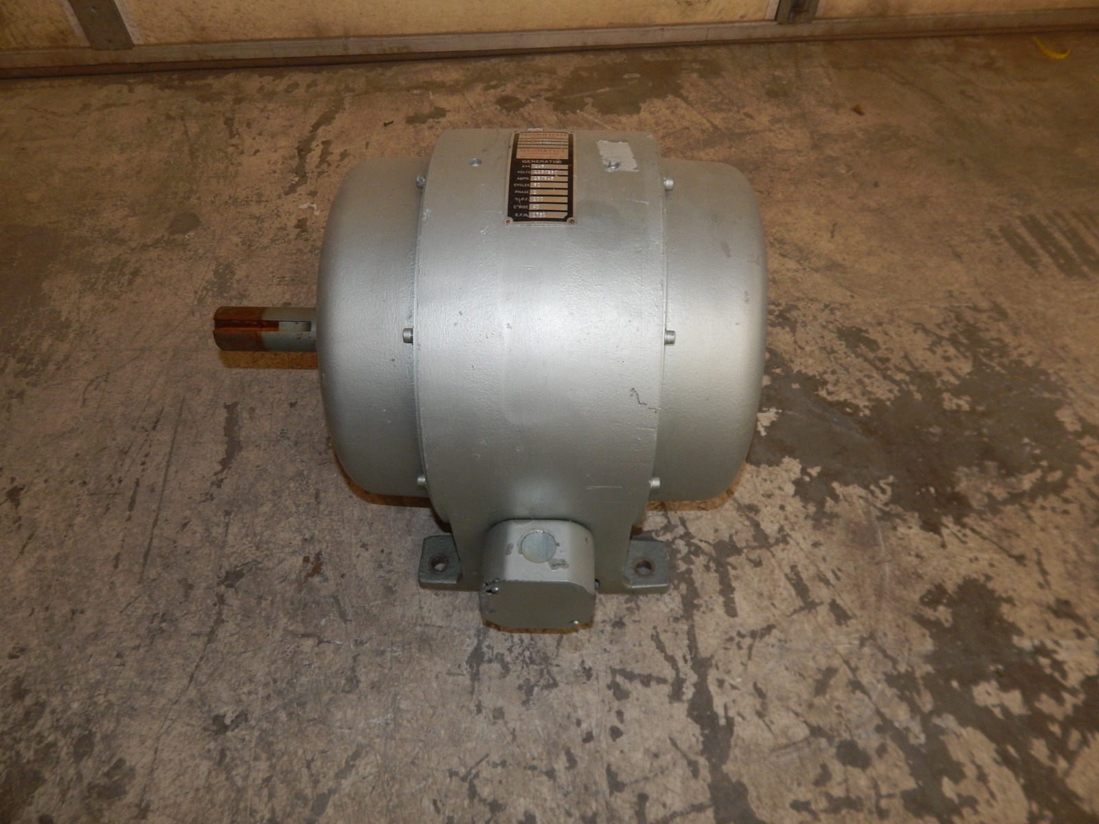 *JM* GEORATOR NO BRUSH GENERATOR MODEL # 37-112 – 1.5KVA (#4276)