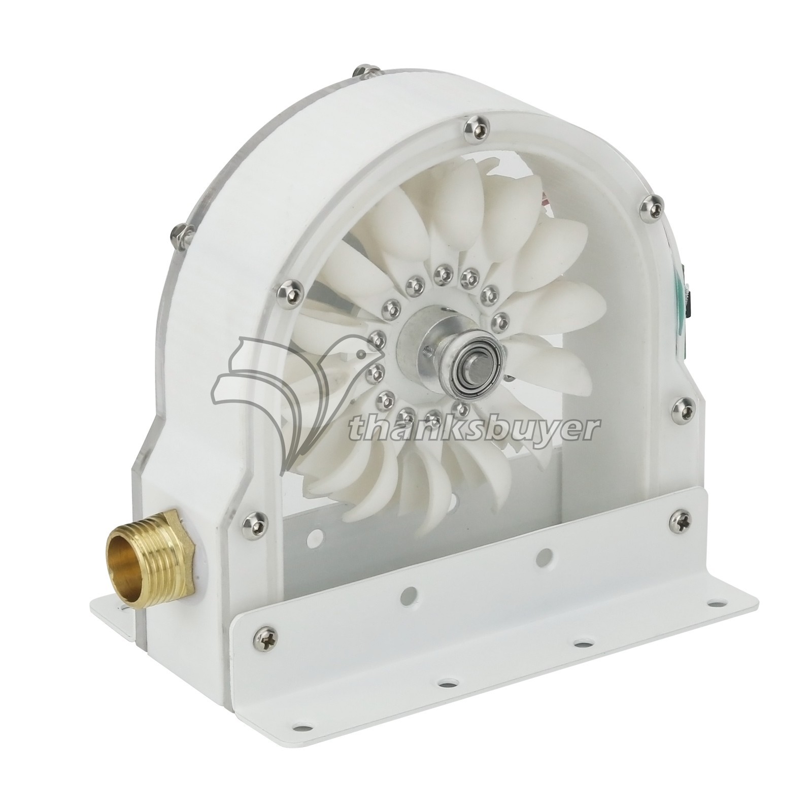 50-2000RPM Pelton Hydro Generator 100W Impulse Hydroelectric Generator 100W