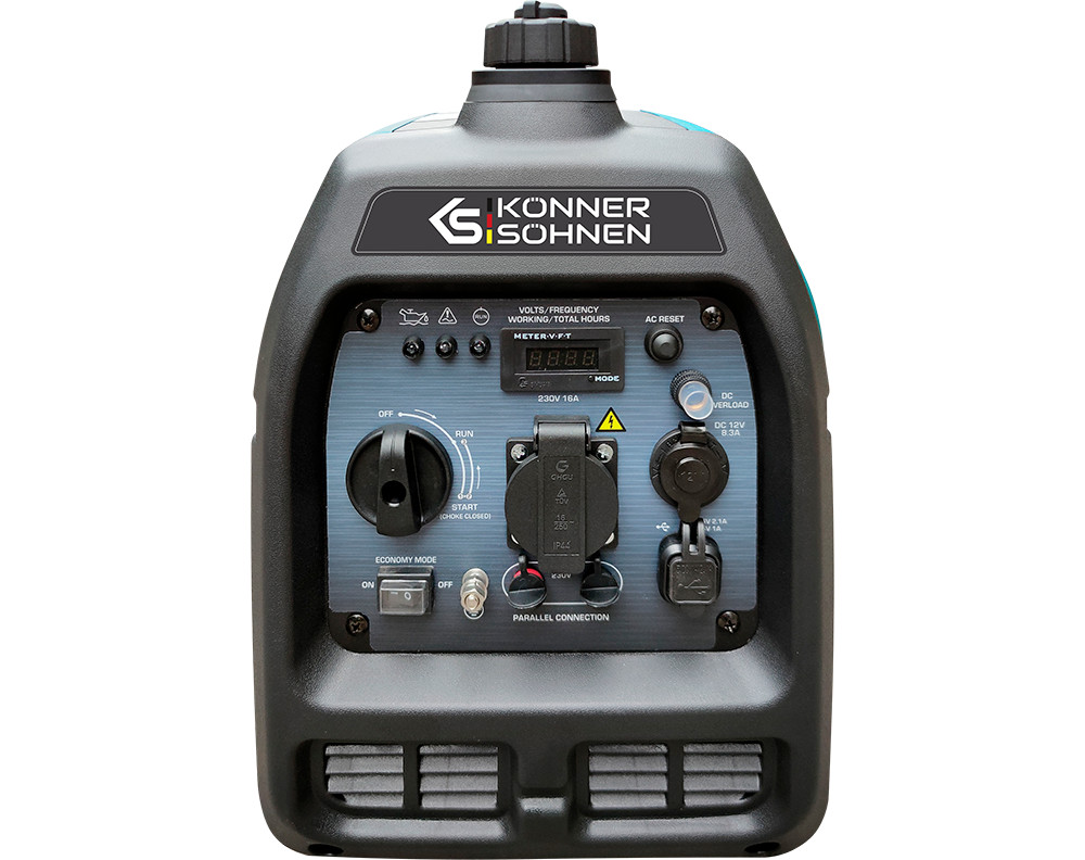 K&S Emergency Power Unit Gasoline Inverter Generator 2KW 50Hz Camping