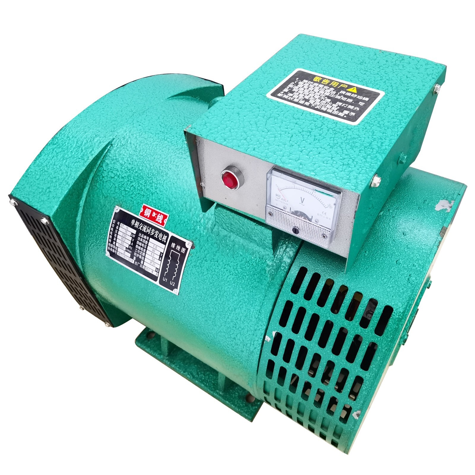 ST-15 Pure Copper Diesel Driven Generator with Carbon Brush 220V 15KW 1500r/min
