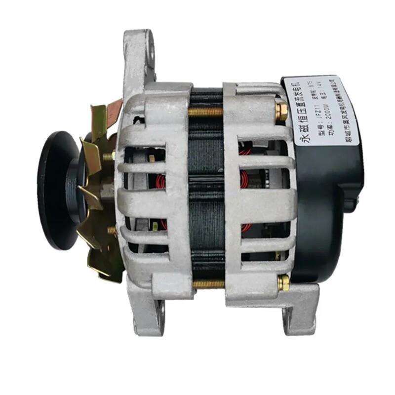 2000W 12V 24V AC Permanent Magnet Brushless Pure Copper High Power Generator