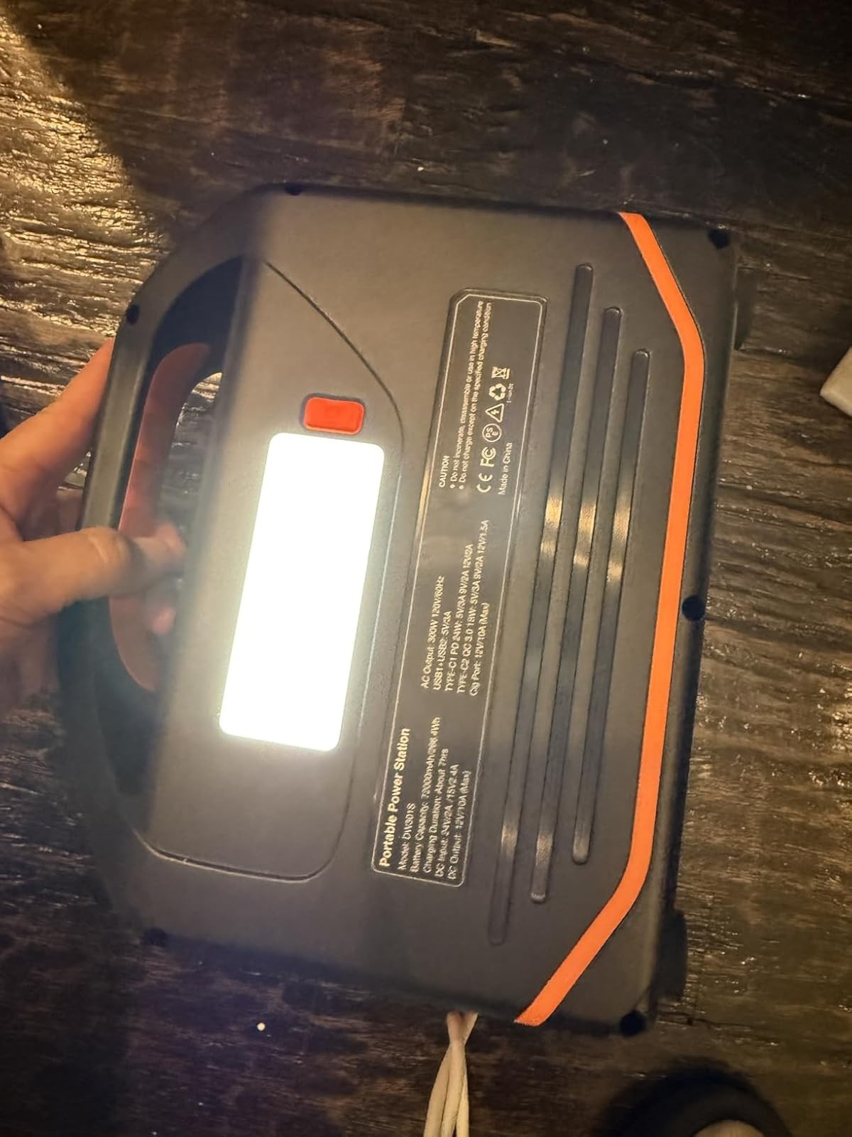 Portable Power Station, 266wh Portable Generator Camping Home Use Lithium Batter