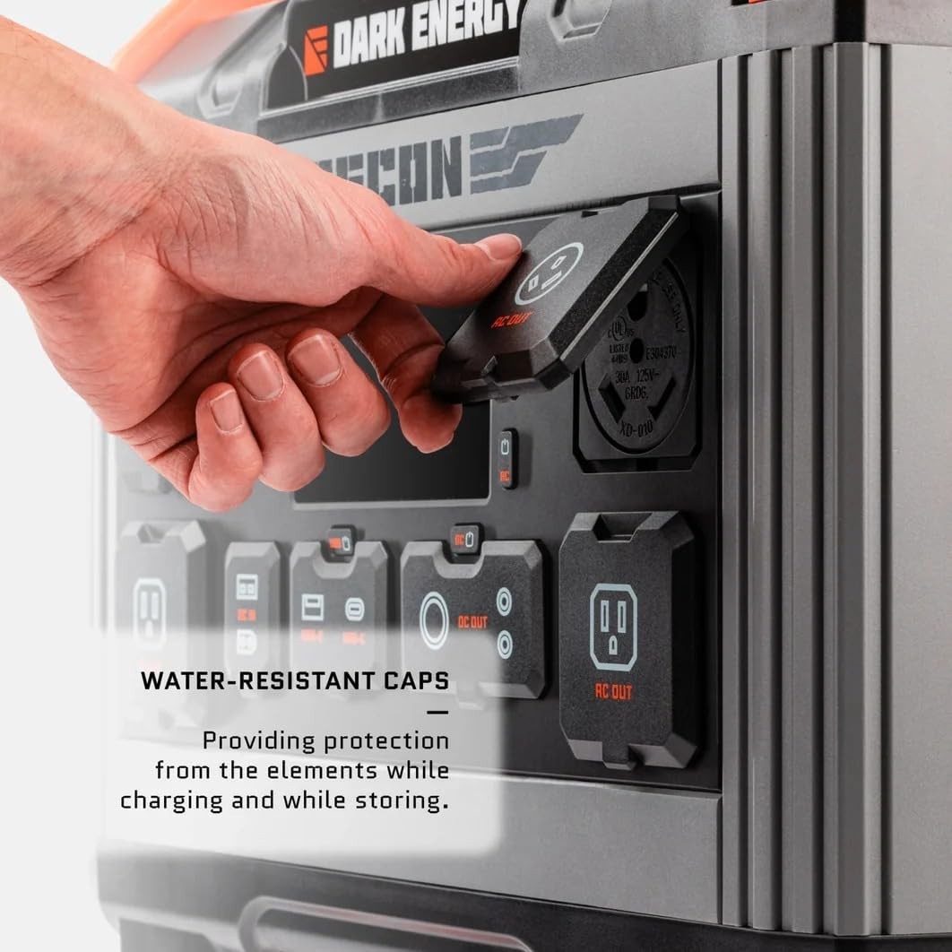 Dark Energy Recon 2000 Portable Power Station for Off-Grid, Camping and More