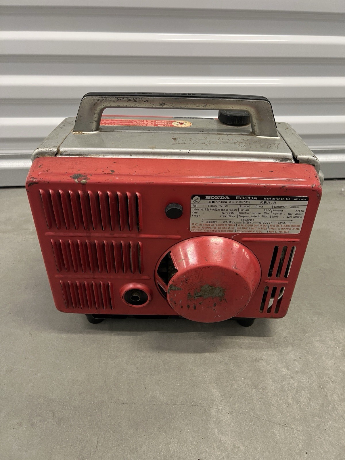 Vintage Honda E300 Generator