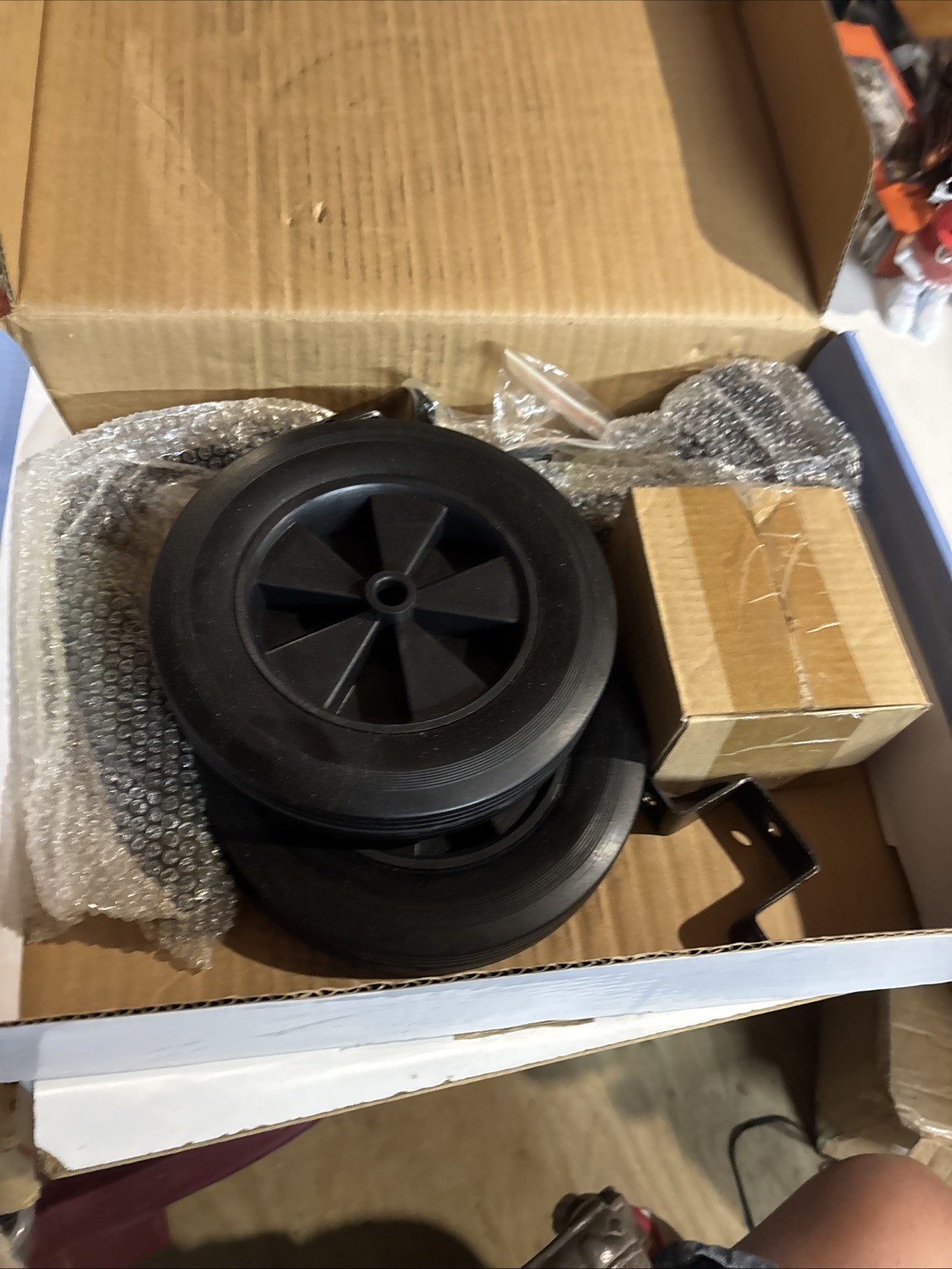 Generator Wheel Kit for Predator Generators ~ 8″ Flat Free Tires Item 68531 (US)