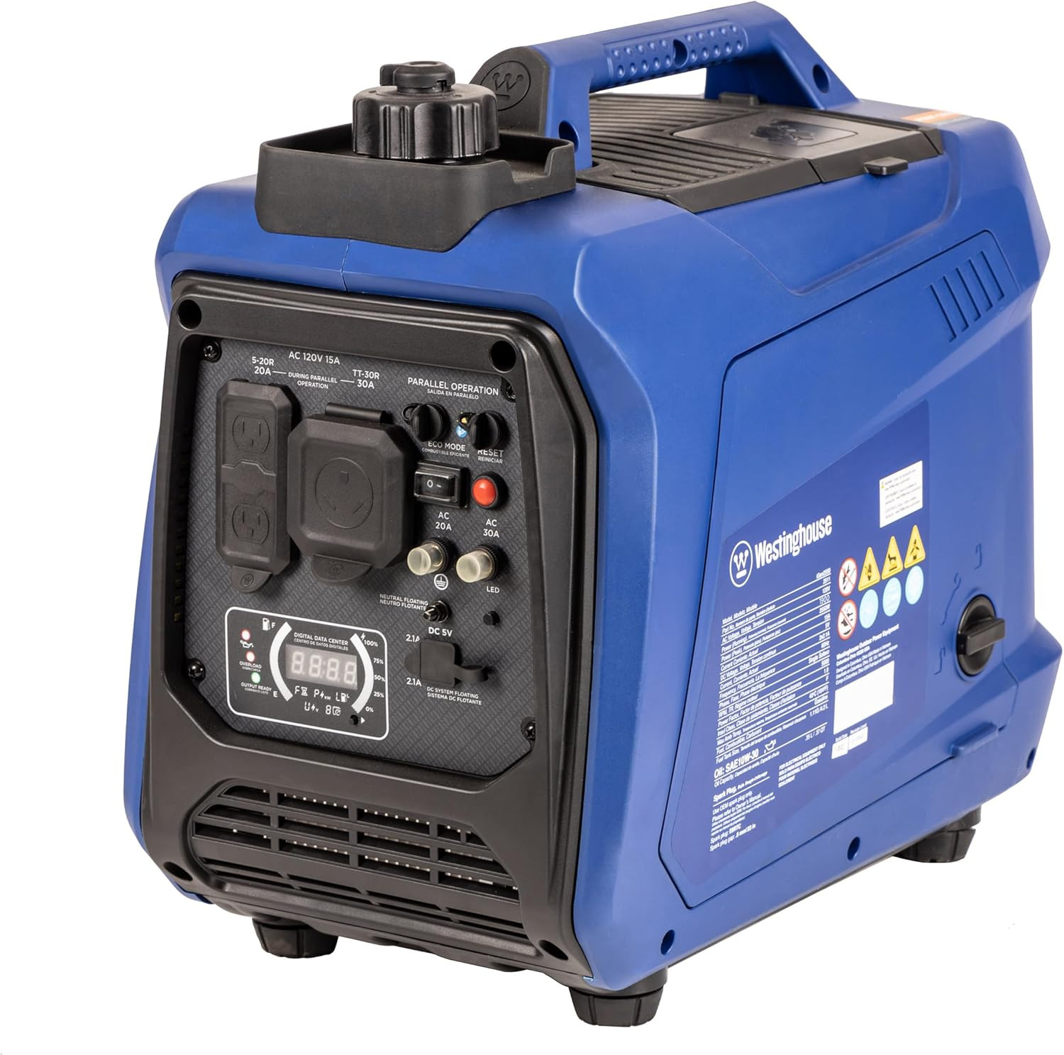 Ultra Quiet 2550W Portable Inverter Generator – RV Ready & Lightweight
