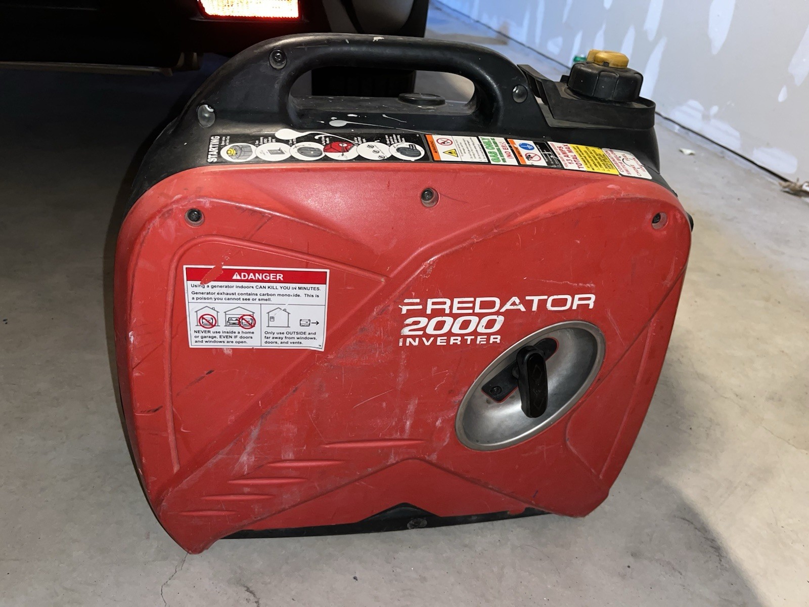 Predator 2000 Inverter Portable Generator 2000W Gasoline 120V Home Recreation