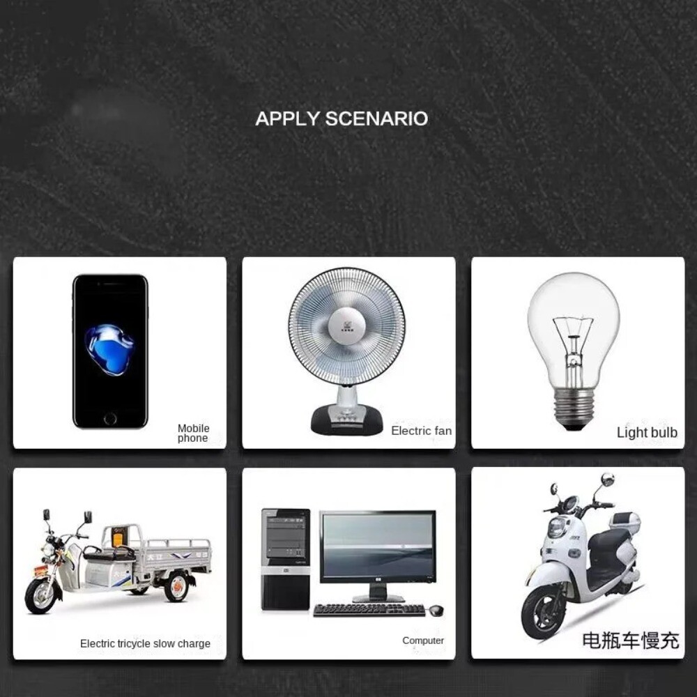 220V 650W Small Noise Gasoline Generator Portable Household Micro Two-Stroke