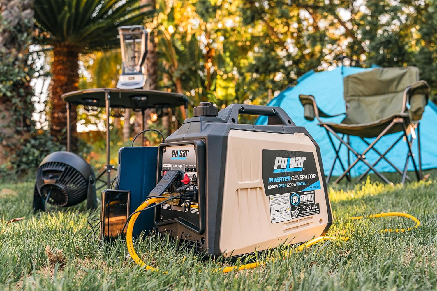 PGD16ISCO 1600W Portable Gas Inverter Generator – Ultra Light & Quiet