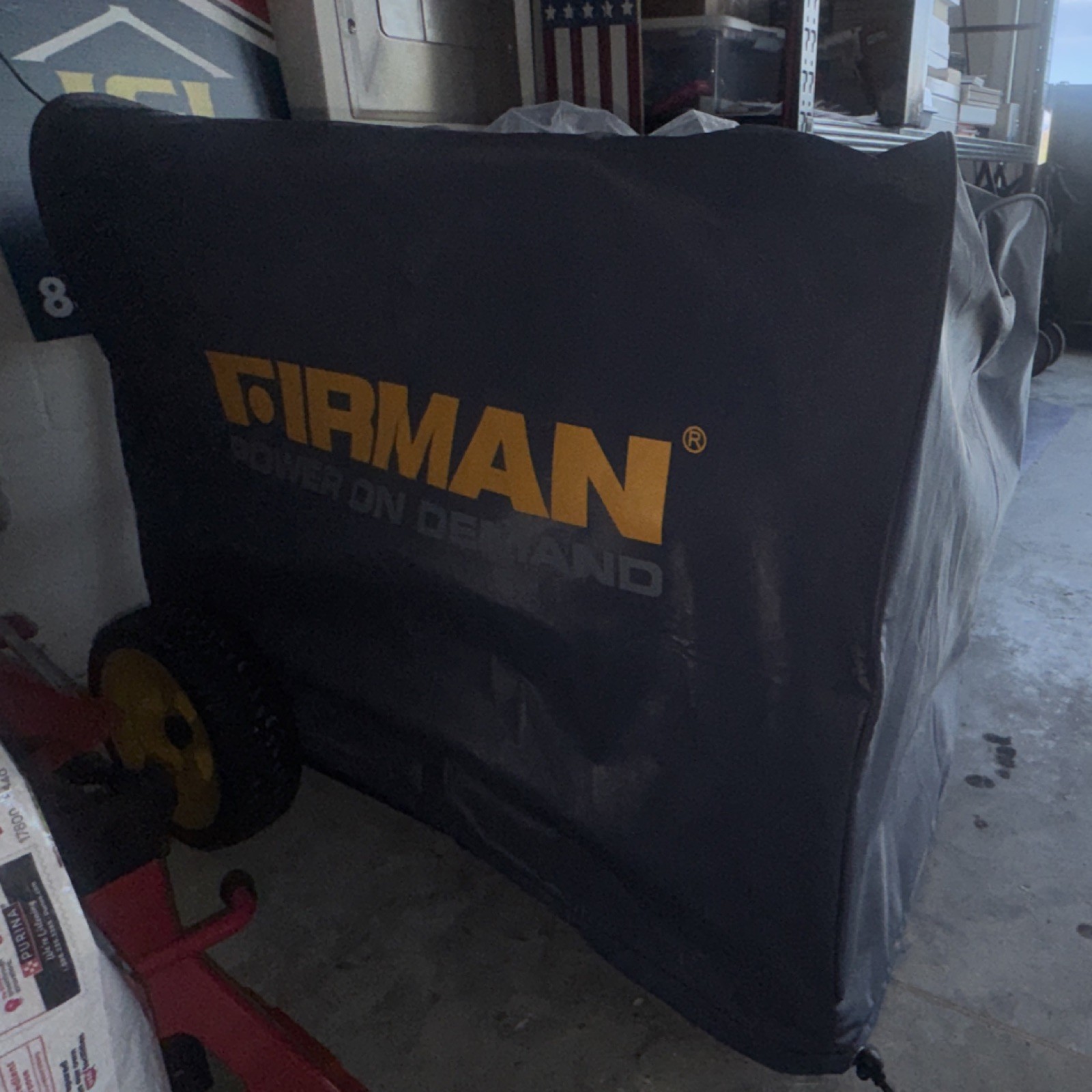 FIRMAN H07553 Dual Fuel Electric Start Portable Generator 8.0 gal 120V/240V