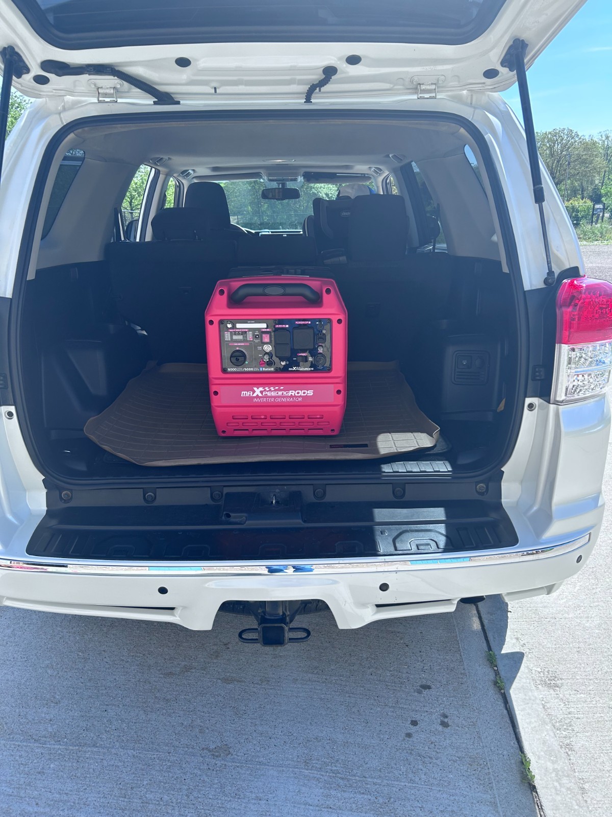6000W Inverter Generator 120/240V 50A RV Backup. Bluetooth Remote Start