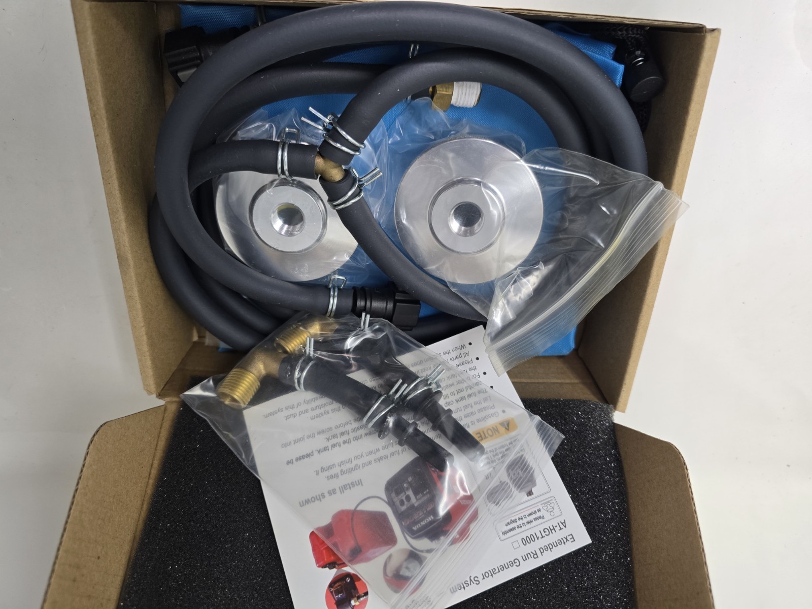 For Honda EU1000i / EU2000i / EU2200i HND1.2CD Dual System Extended Run Fuel Kit