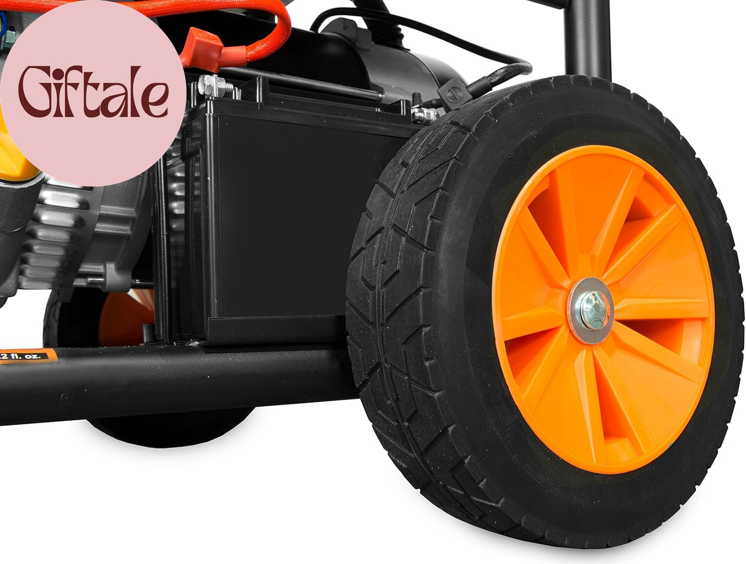 11,000-Watt 120V/240V Dual Fuel Portable Generator with Wheel Kit and Electric S