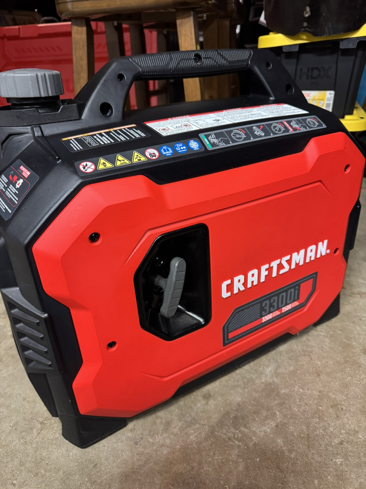 Craftsman 3300W Gasoline Powered Portable Inverter Generator