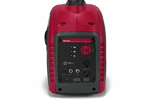 Powermate PM2000i 50ST P0080501 Gas Inverter Generator 2000 Watt 50 ST, Red, Bla