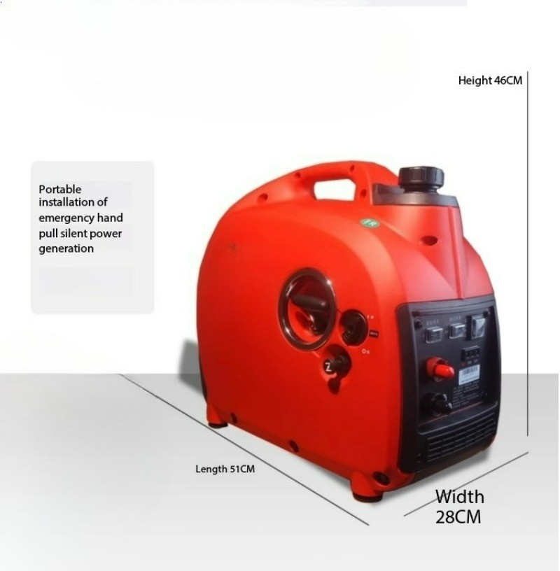 Electric Vehicle Range Extender Two- or Three-Wheeled 48V Portable Generator