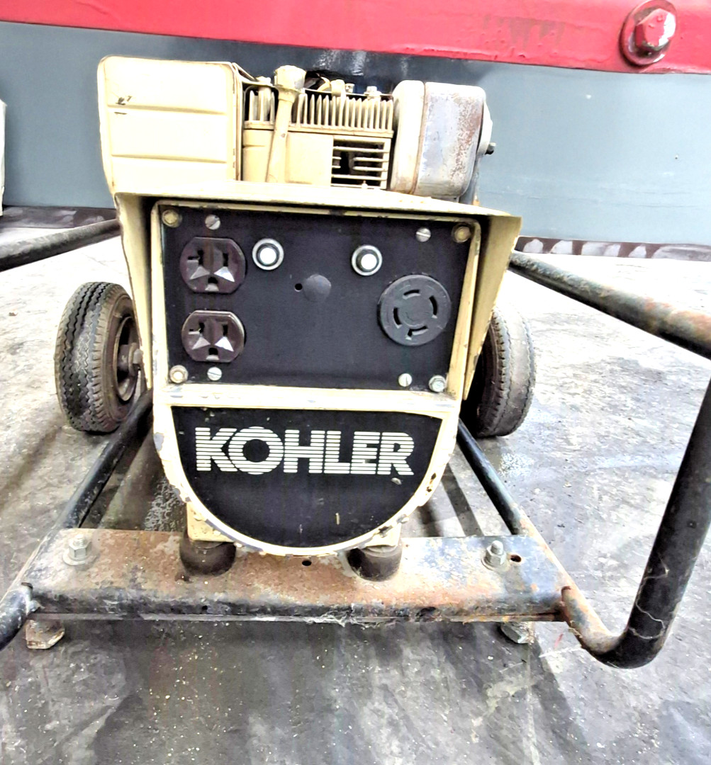 KOHLER POWERPRO 5000 GENERATOR 5MBM65 5000W 60HZ 3600RPM 41.7/20.8A 120/240V 1PH