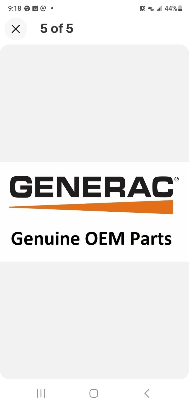 Generac 0L4836A FUEL LINE FLEX 3/4 NO PVC REPLACED 0D3031