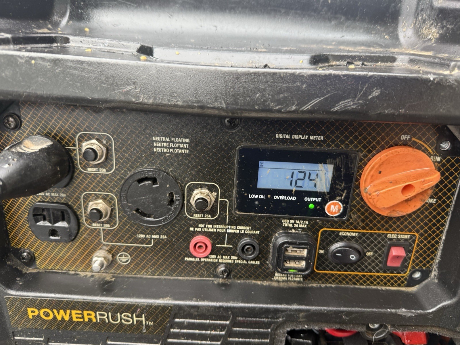 Generac 7127 3500W Ultra-Quiet Electric Generator
