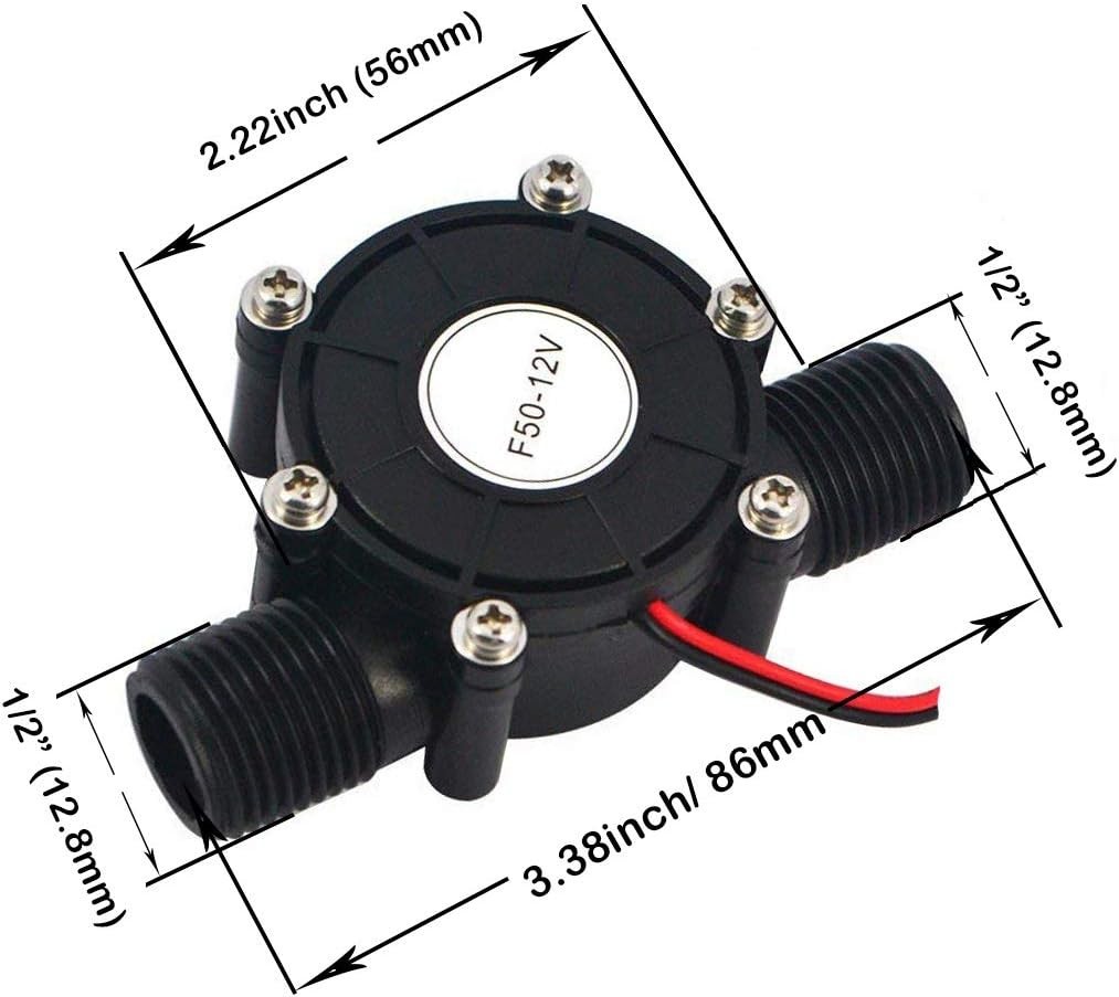 Versatile 10W Hydro Generator with G1/2″ Male Threads – Energy Efficient