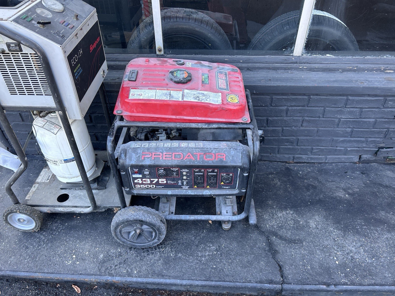 Predator 4375 3500 Portable Gasoline Power Generator 4375W 3500W