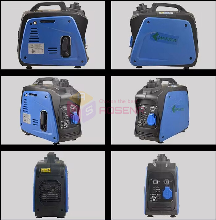 800W Portable DC Electric Car Silent Camping Gasoline Power Inverter Generator