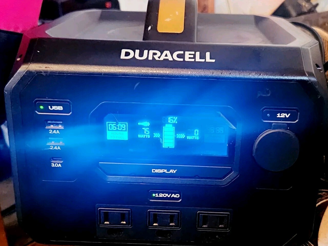 Duracell PowerBlock 500 Power Battery Generator DRPB500