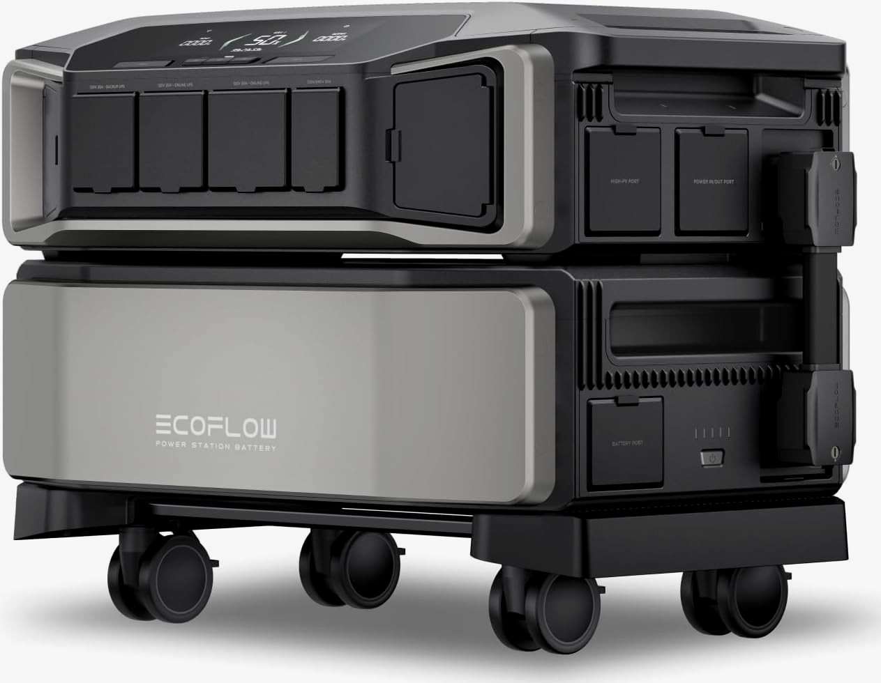 EcoFlow DELTA Pro Ultra 6kWh Power Station LiFePO4 Battery Emergency Backup, RV