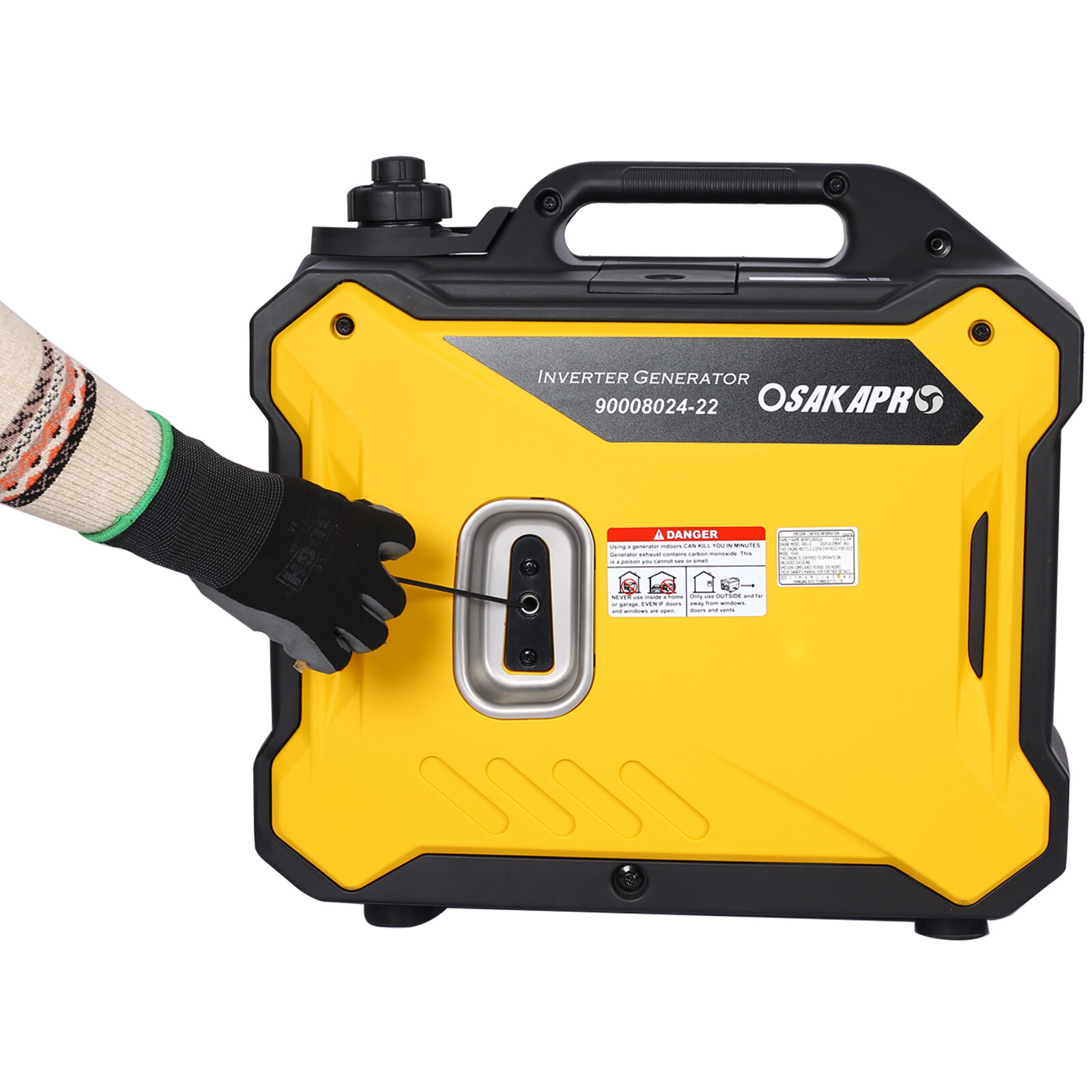 4-Stroke OHV Portable Inverter Generator 2000W Ultra-Quiet RV Backup Home Use