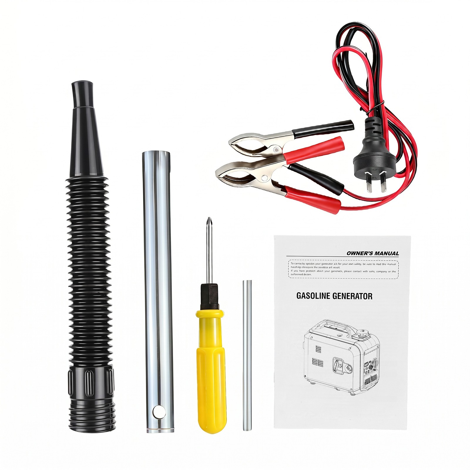 5000W Portable Inverter Generator Gas Powered Quiet for Home Backup Recoil Start