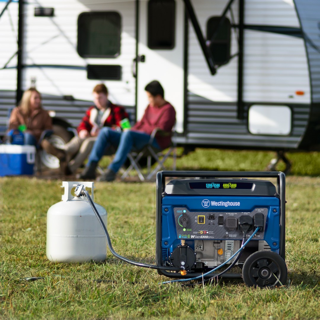 Westinghouse Open Box WGen5300DFcv Portable Generator