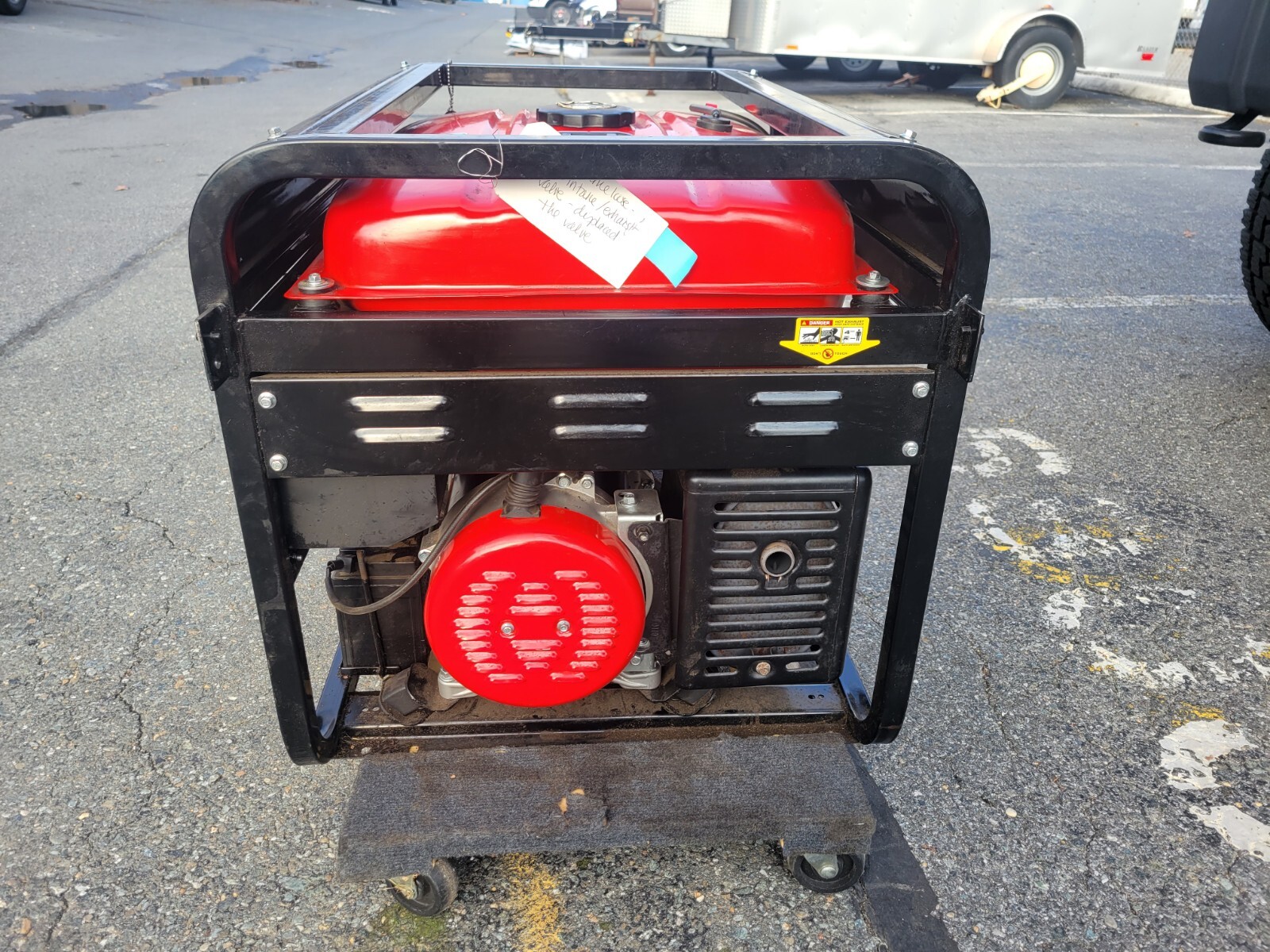 *READ* LOCAL PICKUP ONLY! DUROMAX 8,000-Watt Gas Powered DS10000E Generator