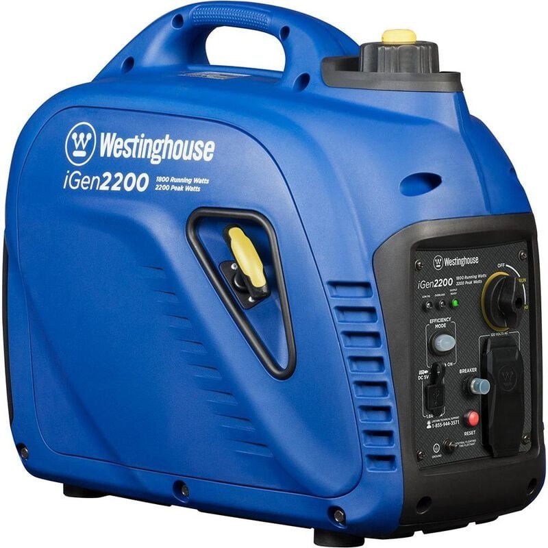 Westinghouse iGen2200 2200-W Super Quiet Portable Gas Powered Inverter Generator