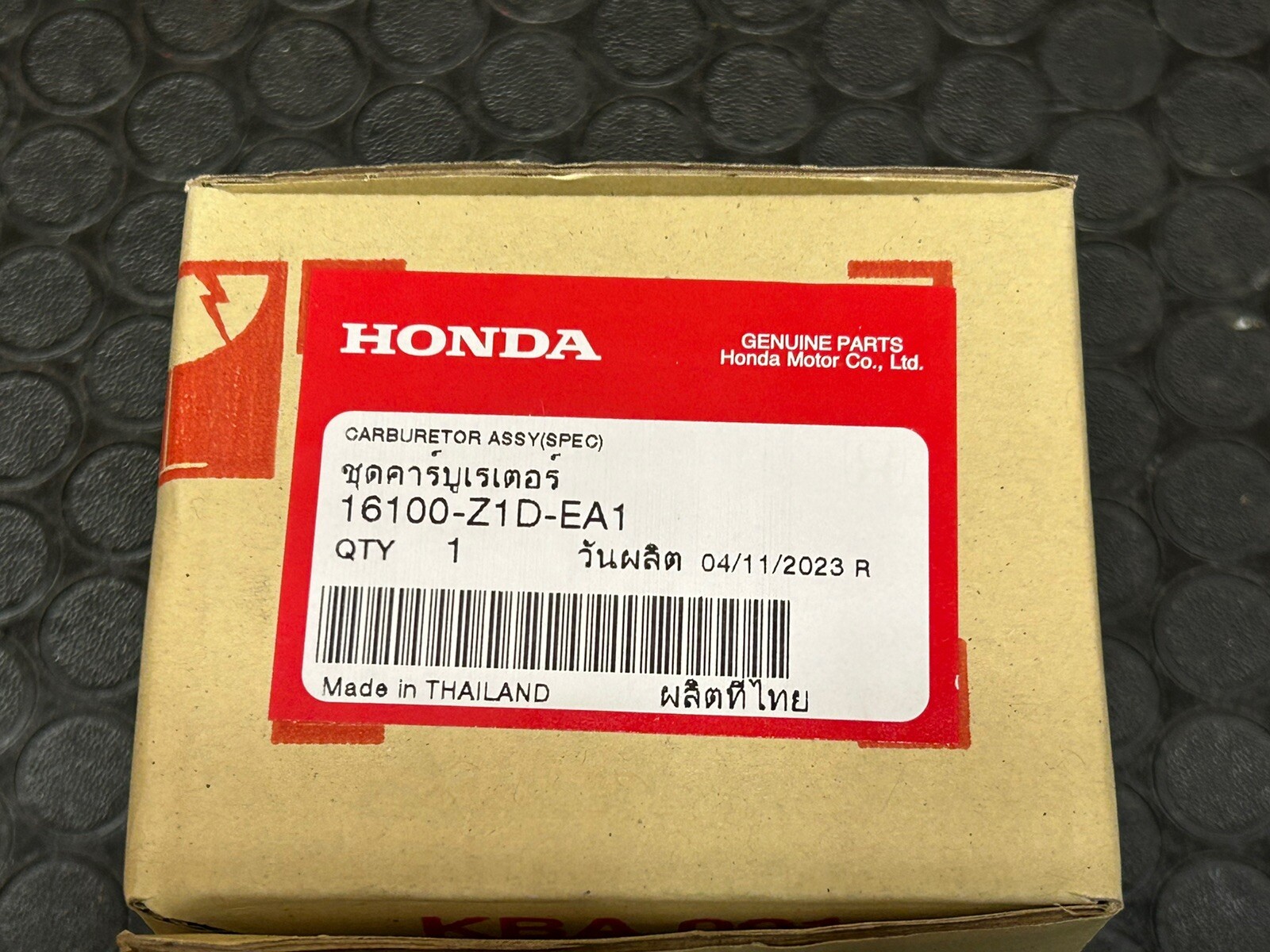 Honda OEM Carburetor EG4000 GENERATOR CARB 16100-Z1D-EA1 🔥FAST SHIP🔥