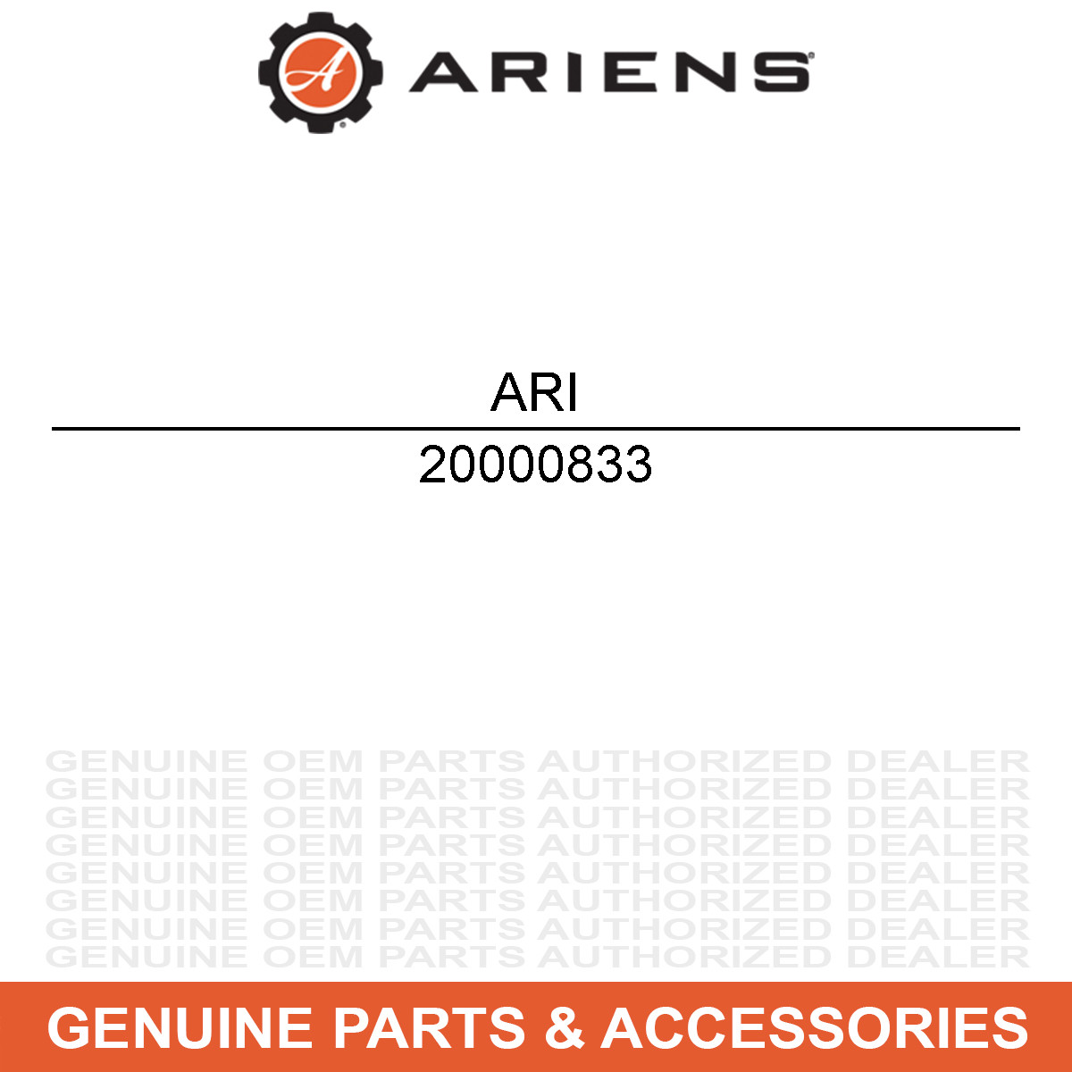 Ariens 20000833 Bolt (3/8 16 X 4 1/4 In Hx Hd) GV907511 AR907511