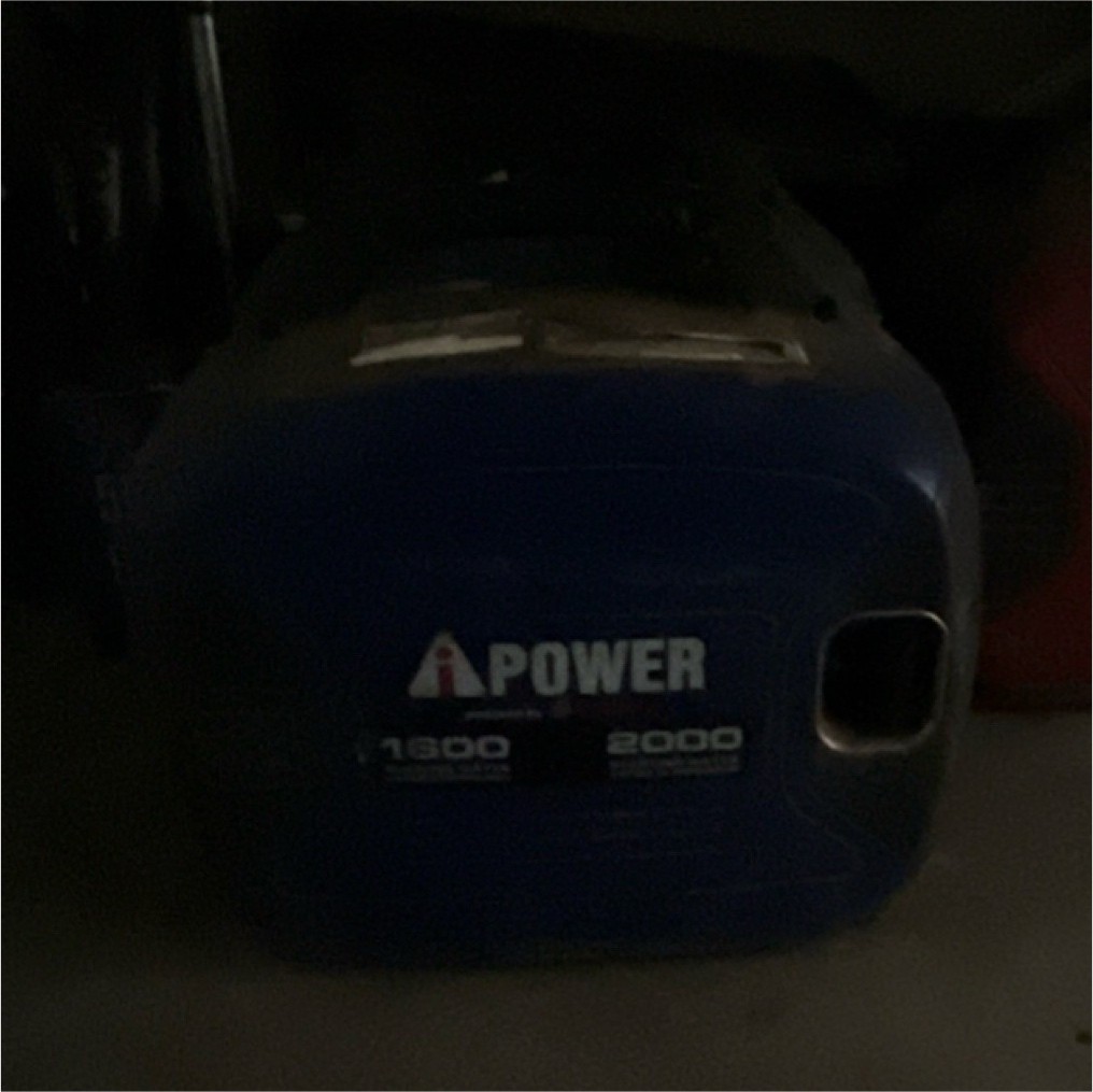 Aipower Portable Inverter Generator Blue 1600/2000 Watt Power Rating Max 2000W