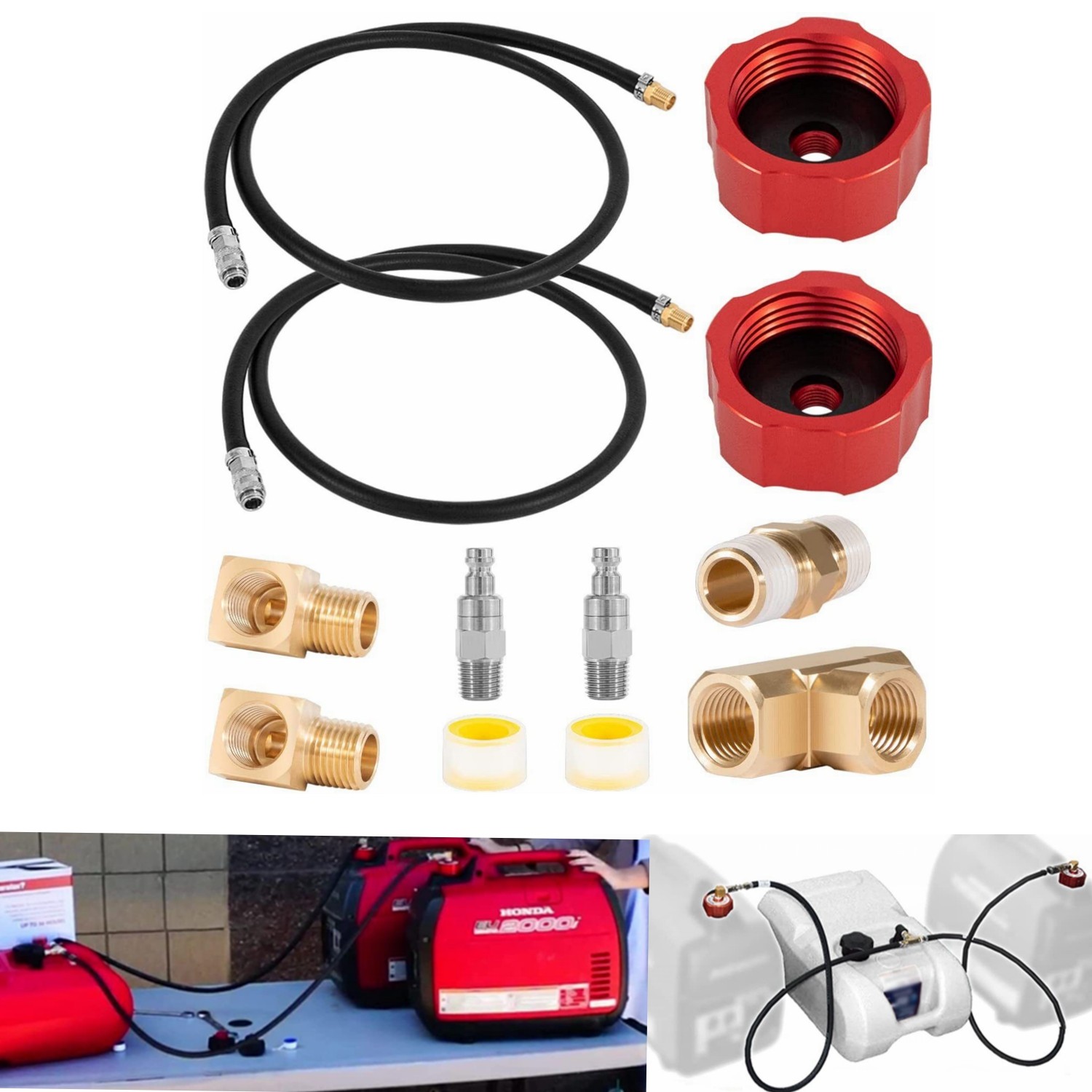 ND1.2CD Bergs II Dual System Generator Fuel For Honda EU1000i, EU2000i Polaris