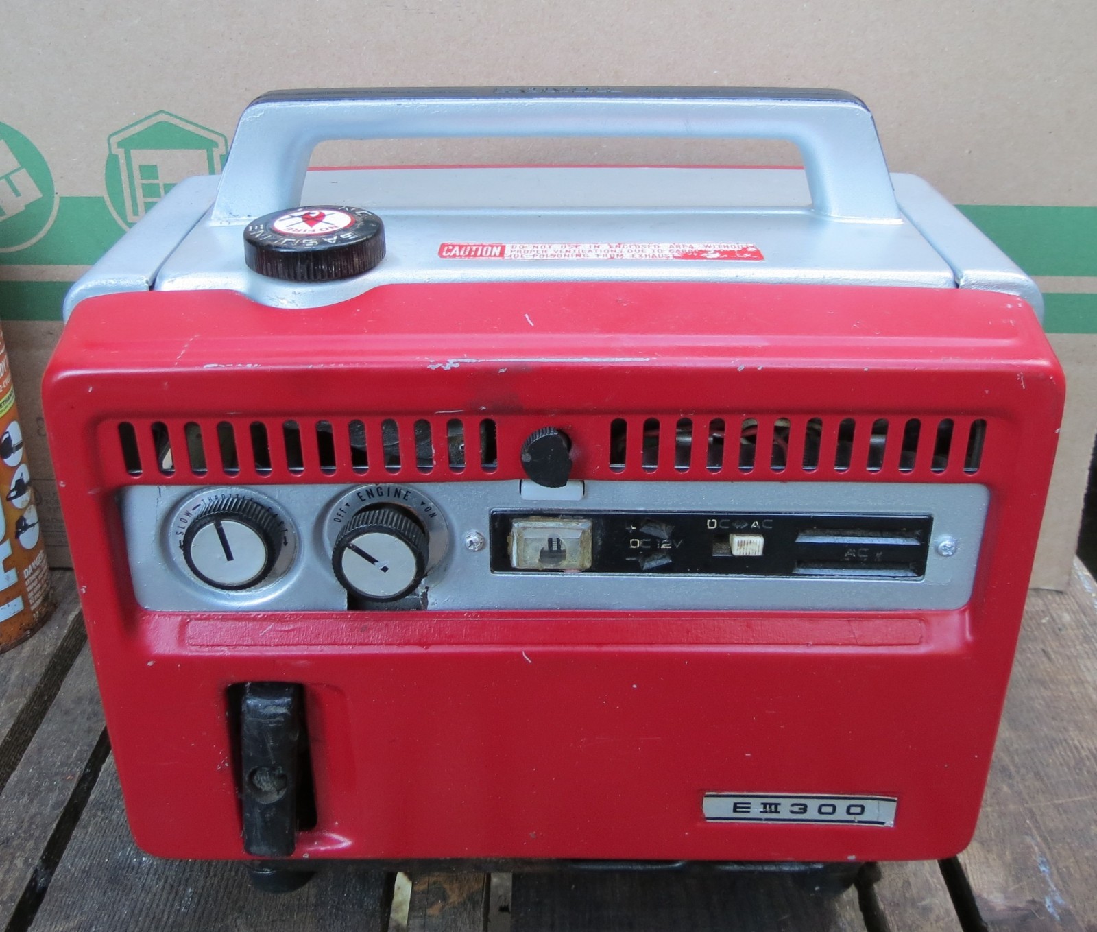 Honda E 300 Generator 1960s Vintage See Video, Rare