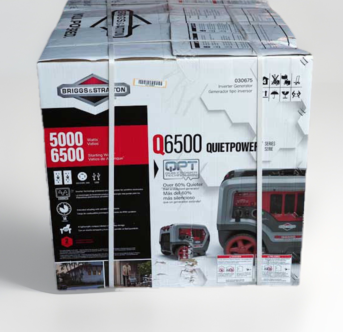 Briggs Stratton 6500 Watt Portable Inverter Generator Q6500 – Envío gratis a PR